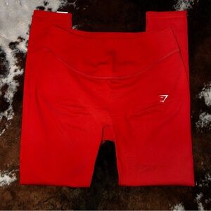Red Gymshark Women’s Bottoms